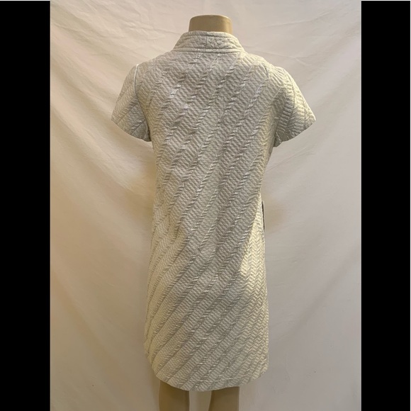 VTG Gale Mitchell Size Unknown Short Sleeve Full Zip Shift Dress - Picture 6 of 11